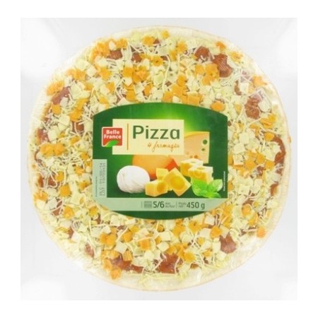 Pizza ronde 4 fromages